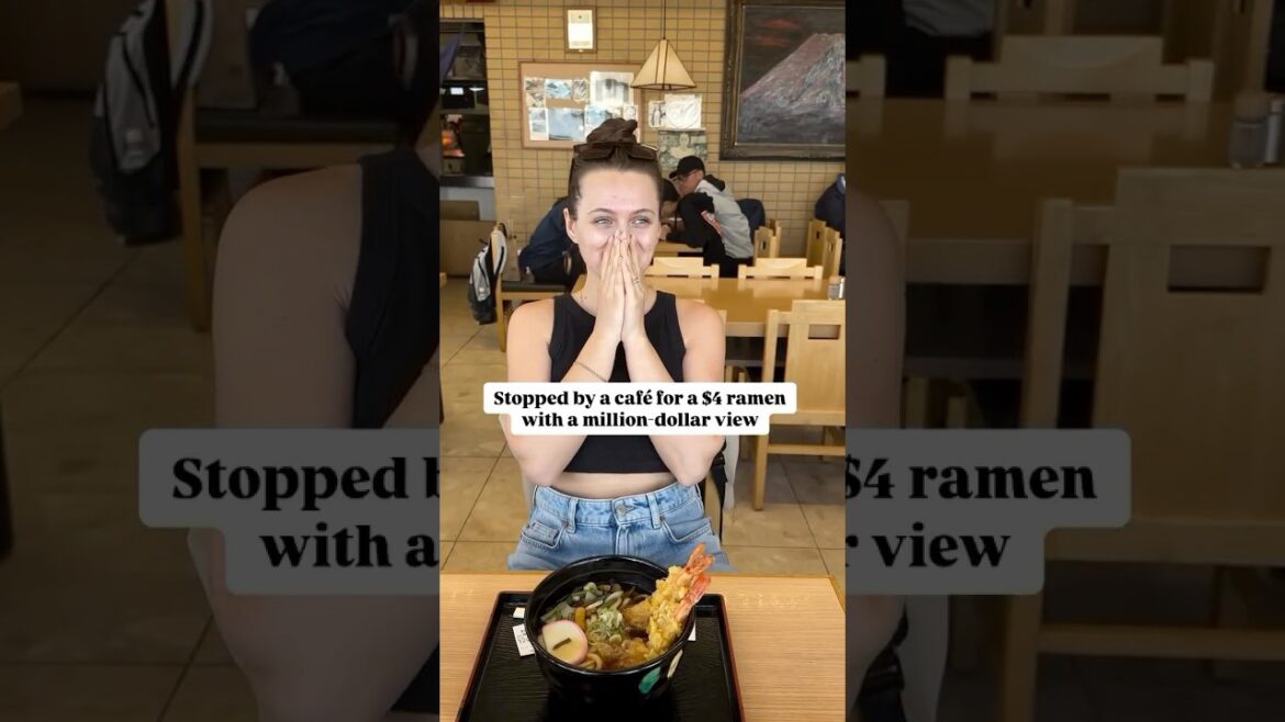 $4 Ramen with a Stunning Mt. Fuji View?! πποΈ Must-See! #shorts #travel #fyp $4 Ramen with a Stunning Mt. Fuji View?! πποΈ Must-See! #shorts #travel #fyp