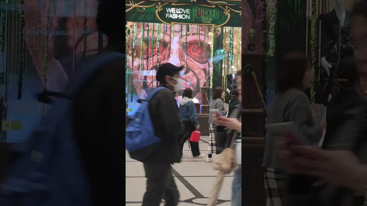 ちょっと動いてる？大阪 阪急百貨店 これはなに？