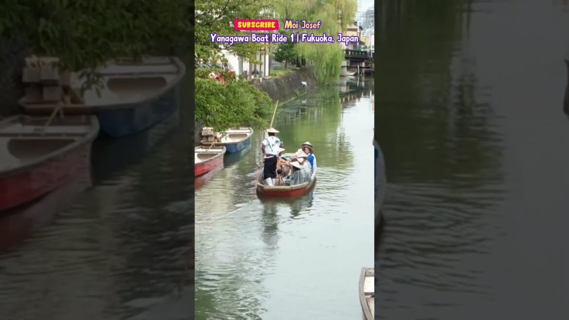 YANAGAWA BOAT RIDE 2 | FUKUOKA, JAPAN