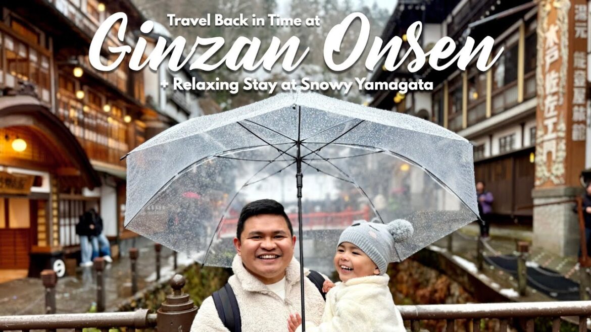 Travel Back in Time at Ginzan Onsen | Winter Getaway at Snowy Yamagata | Japan VLOG Travel Back in Time at Ginzan Onsen | Winter Getaway at Snowy Yamagata | Japan VLOG