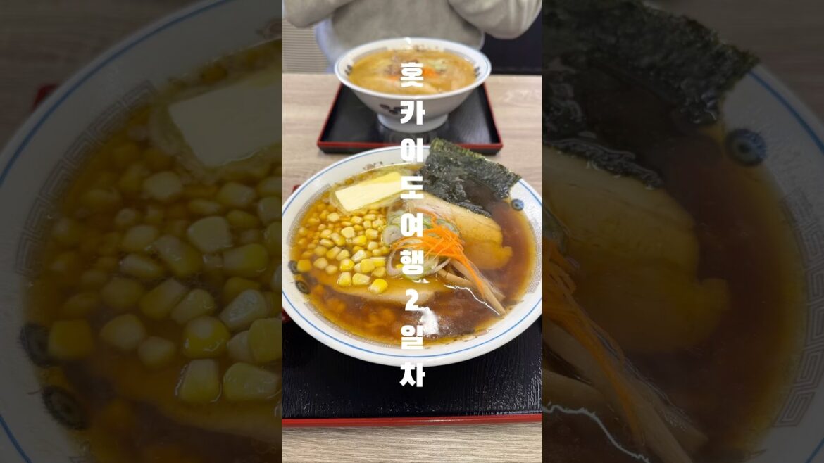 🇯🇵홋카이도 여행 2일차 - 노보리베츠에서 삿포로 🐻 #삿포로여행 #일본여행