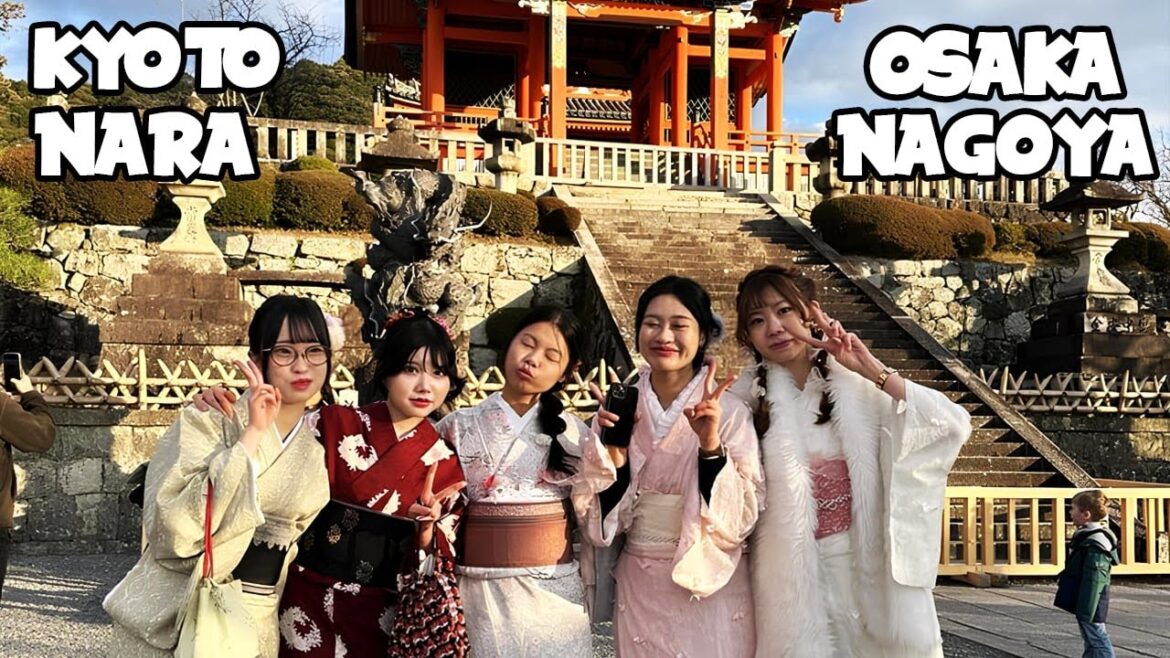 Surviving 4 Cities in Japan in Just a Week!!⛩️🏯🦌🎍