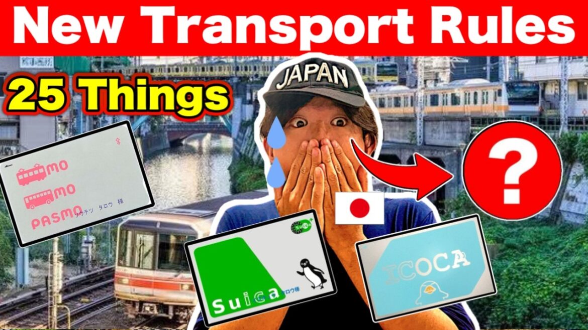 Japan Has Changed | New 25 Transport Rules for Traveling to Japan in 2025: Everything You Must Know!