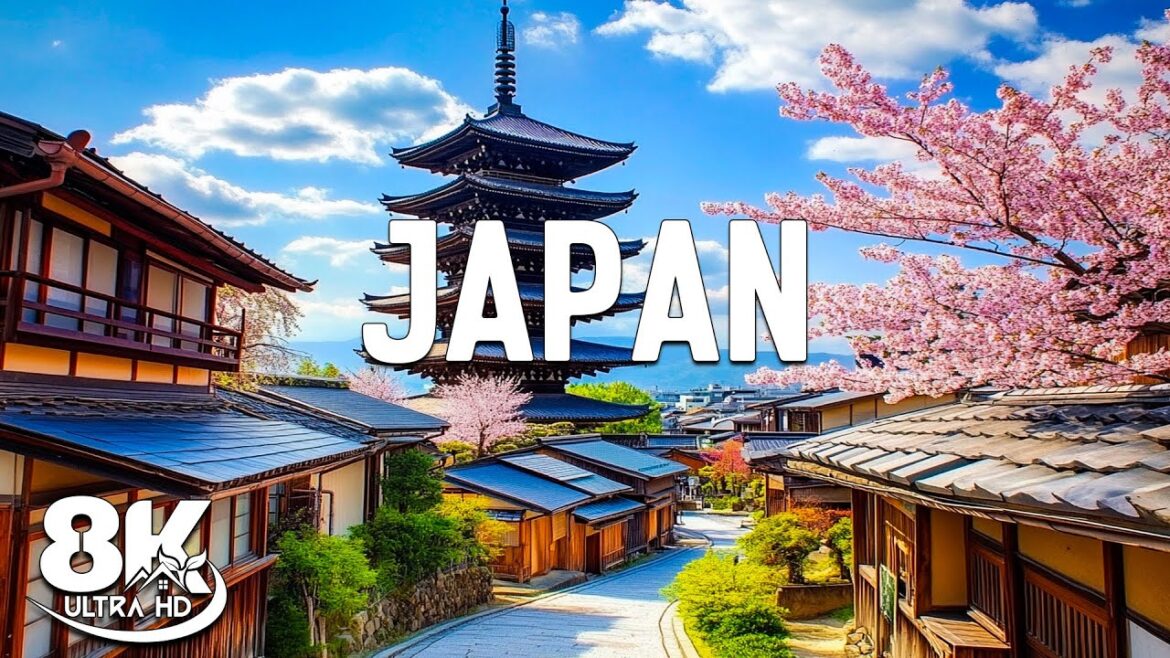 Japan 8K | Scenic Relaxation Film with Epic Cinematic Music | Video 8K