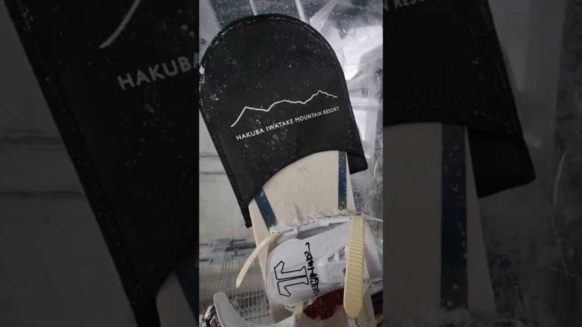 Snowboarding in Hakuba Iwatake Mountain Resort, Japan ❄️ 🏂