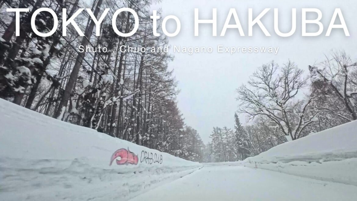 4-Hour Scenic Drive: Tokyo to Hakuba's Hidden Gems in 4K with Subaru Impreza STI