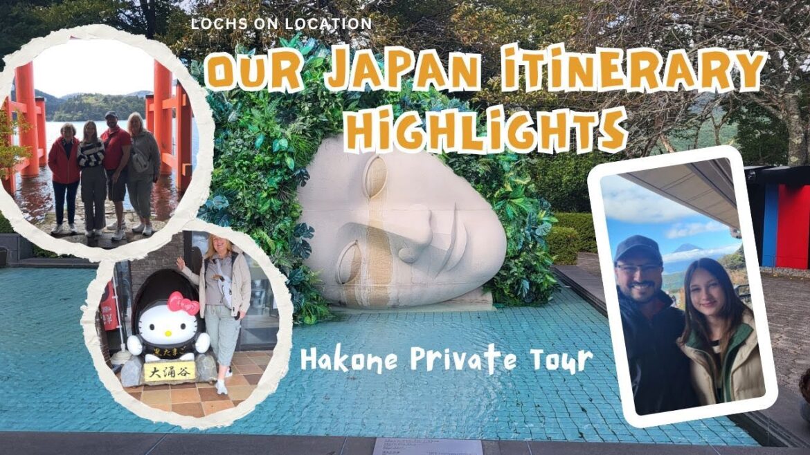 Hakone 1 day itinerary - highlights