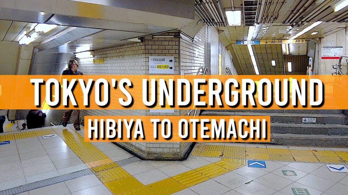 Tokyo's Underground - Hibiya, Ginza, Tokyo Station, Otemachi | JAPAN WALKING TOURS