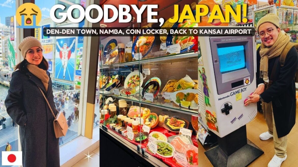 π―π΅ Last Day in Japan: Namba Parks, Den-Den Town, Coin Locker Luggage Storage, Back to Kansai Airport π―π΅ Last Day in Japan: Namba Parks, Den-Den Town, Coin Locker Luggage Storage, Back to Kansai Airport