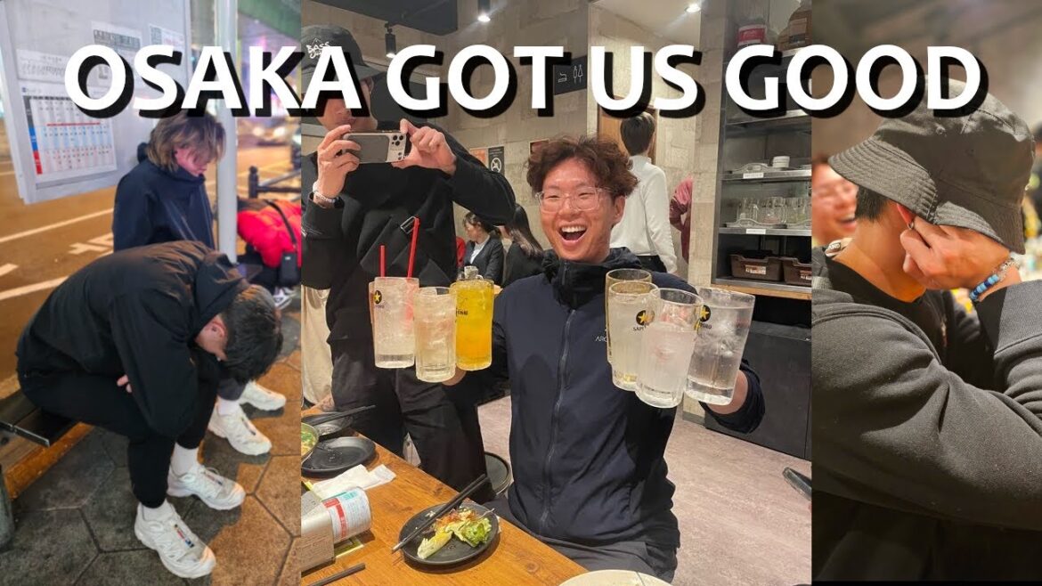 HOW MANY DRINKS IN OSAKA?!? | Japan Vlog EP3