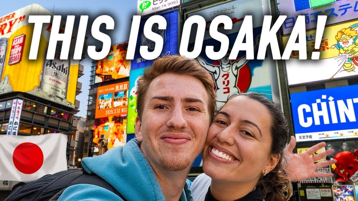 First Time in Osaka, Japan! 🇯🇵 We’re Obsessed with This City!