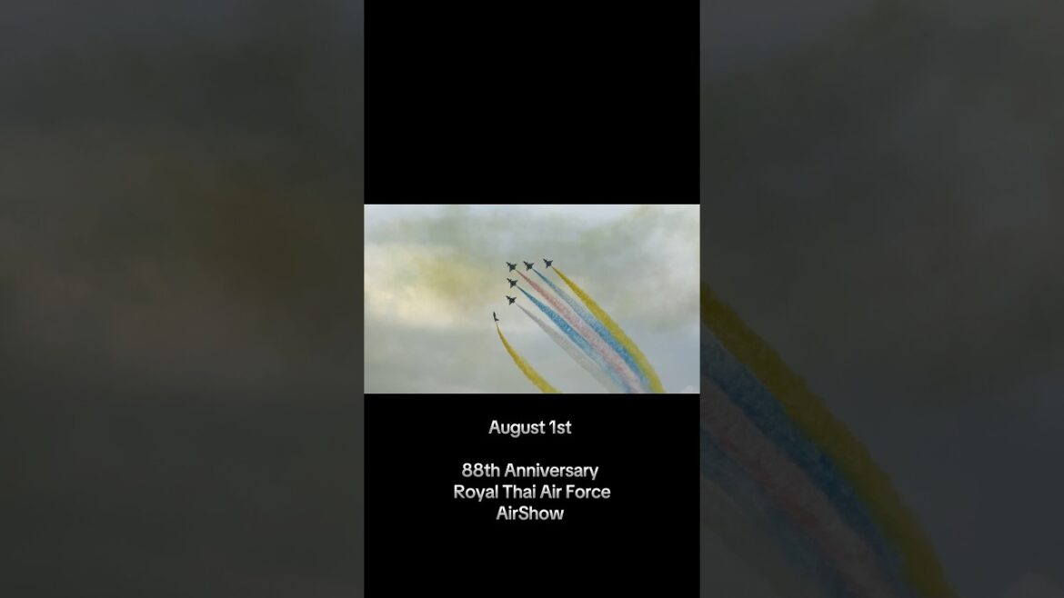 August 1st from China 88th Anniversary RTAF AirShow #airshow #bangkok #thailand #travel #event #fyp