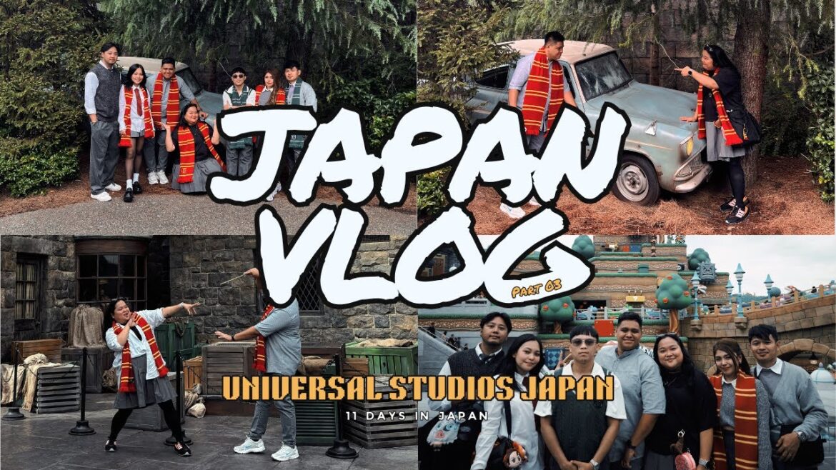 Japan Vlog Part 3 | Universal Studios Japan: The Wizarding World of Harry Potter & Super Nintendo! Japan Vlog Part 3 | Universal Studios Japan: The Wizarding World of Harry Potter & Super Nintendo!