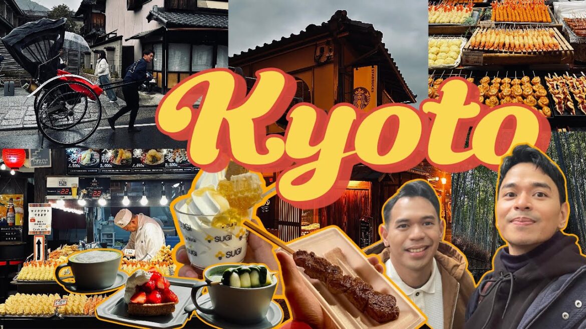 Kyoto Food & Culture Adventure: Bamboo Forest, Nishiki Market & Samurai Experience | Japan Vlog