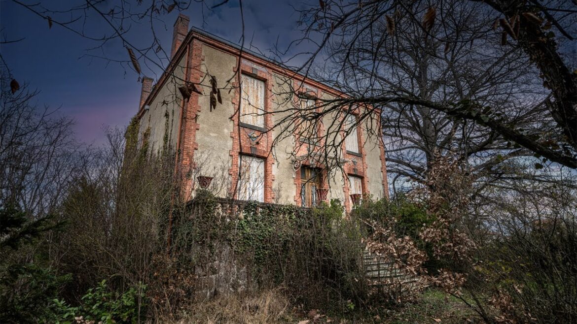 We slept in an Abandoned French Mansion – Would You Dare?