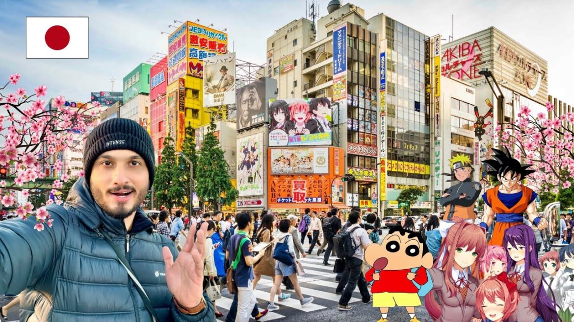 Tokyo Is UNREAL! World’s Largest City with Anime, Gaming & Cherry Blossoms! 🇯🇵🌸