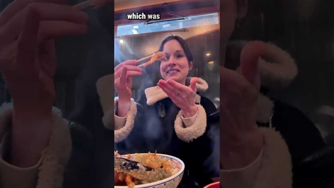 The Best Tempura Place in Tokyo, Japan