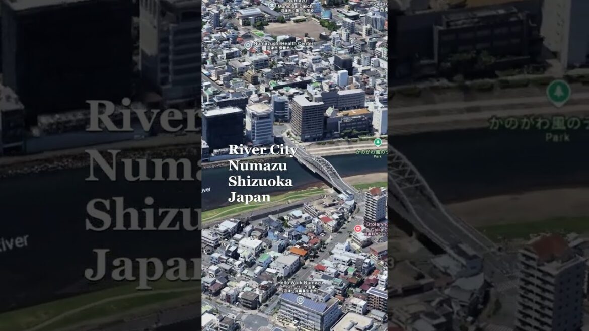 River City Numazu Shizuoka Japan 3D Google Earth