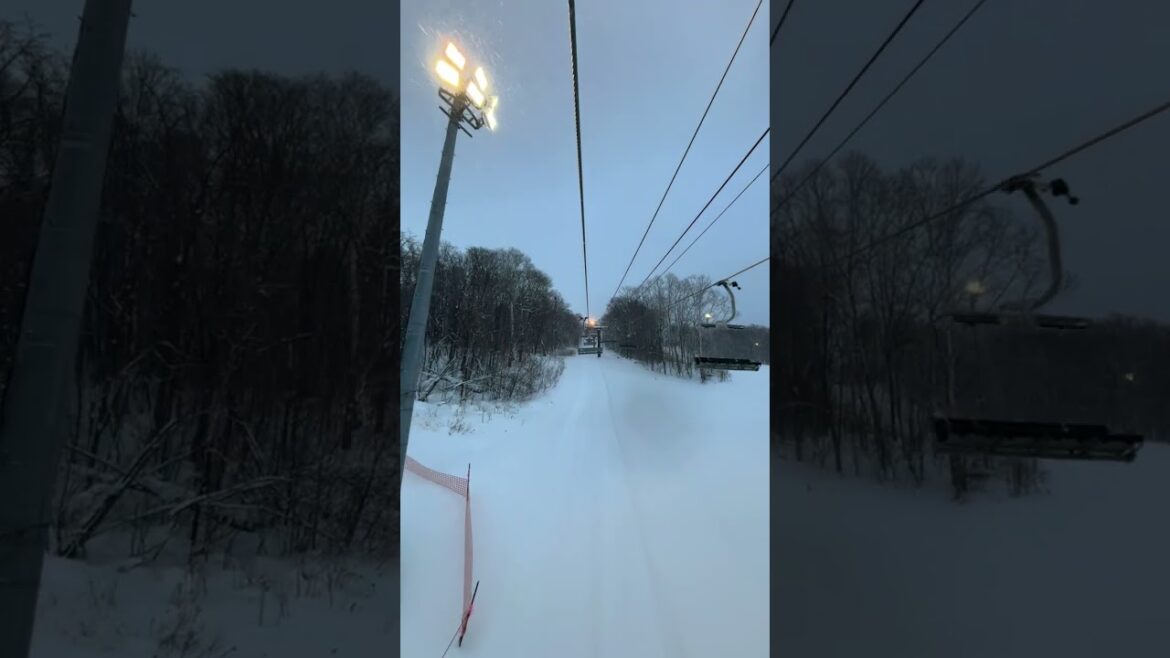 Ski Resort lift #Japan #asahikawa