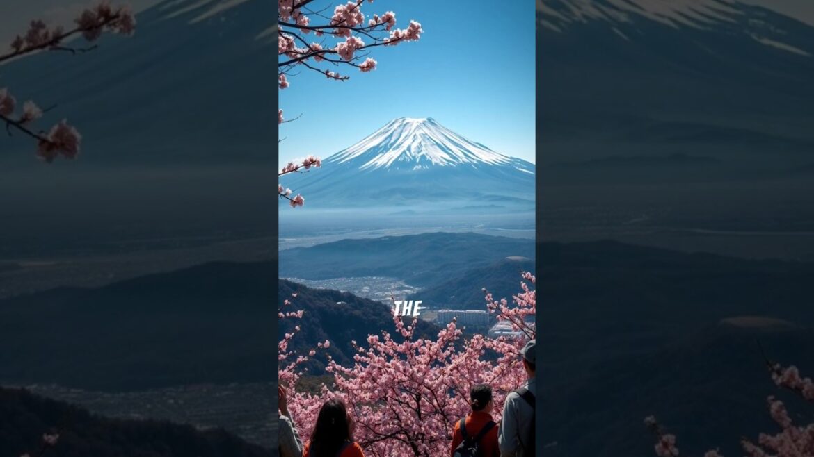 Climbing Mount Fuji: A Quest for Majesty #shorts #travel #trending #fyp