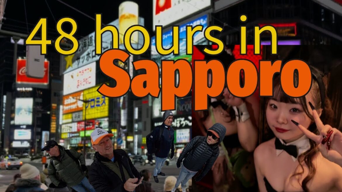 48 Hours in Sapporo  | guide to Sapporo | 札幌  Winter | Beer factory | Susikino bars | snow-dogs