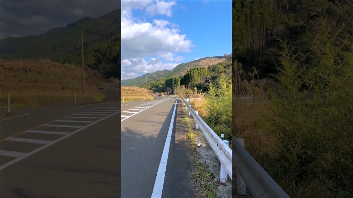 Beautiful mountain village scenery, Minamata, Kumamoto, Japan. #japanesecountryside