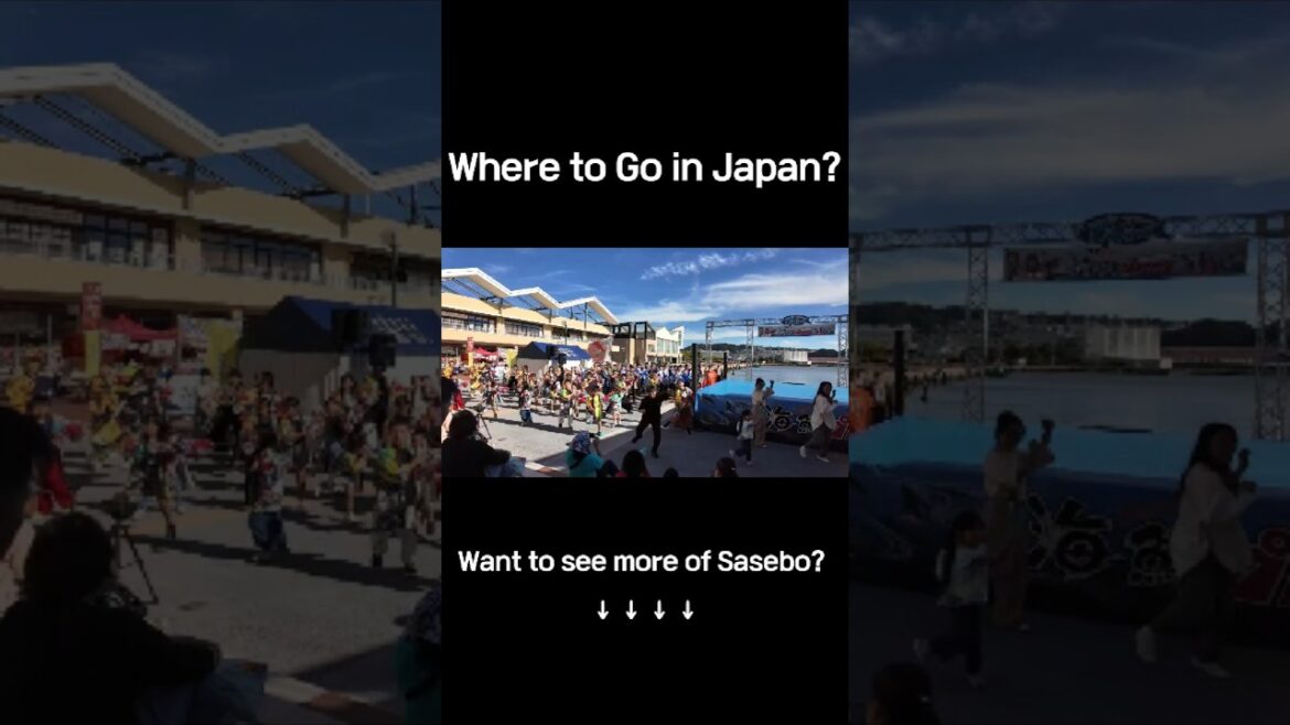 Unexpectedly stumbled upon a lively festival in Sasebo! #Sasebotravel #JapanFestival #TravelVibes