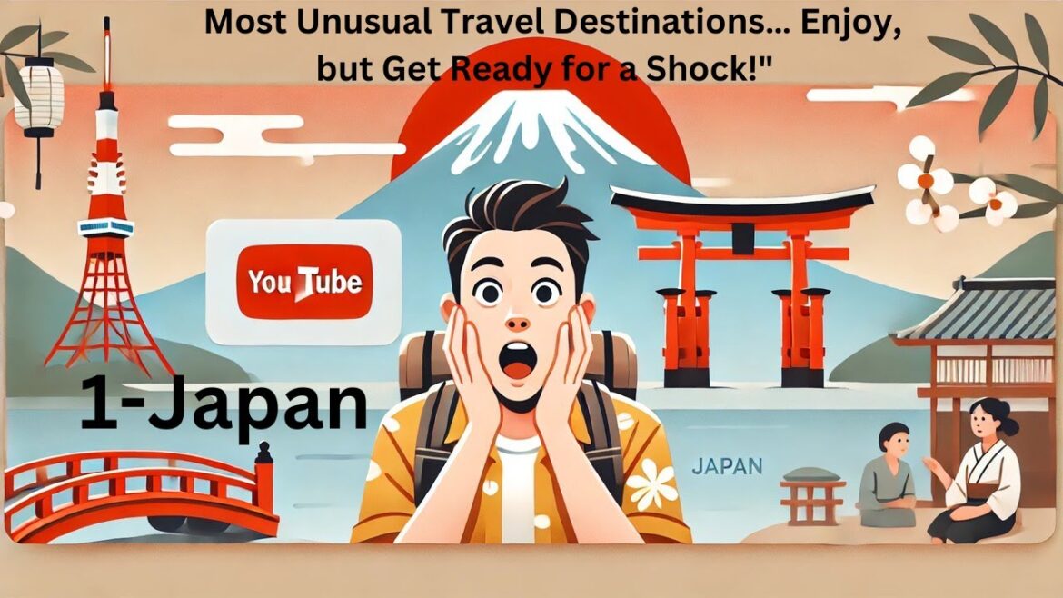 "Most Unusual Travel Destinations… Enjoy, but Get Ready for a Shock!" 1Japan 🇯🇵