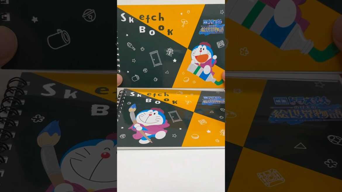 Doraemon Sketchbook Japanese Convenience Store Familymart Campaign Freebie #shorts