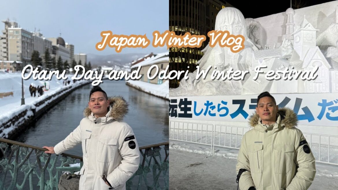 Otaru for a day and Winter Festival at night in Odori Park Otaru for a day and Winter Festival at night in Odori Park