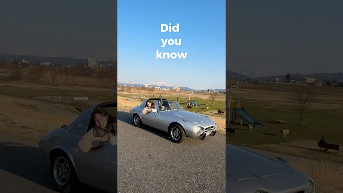 You can DRIVE a real retro car in Japan??