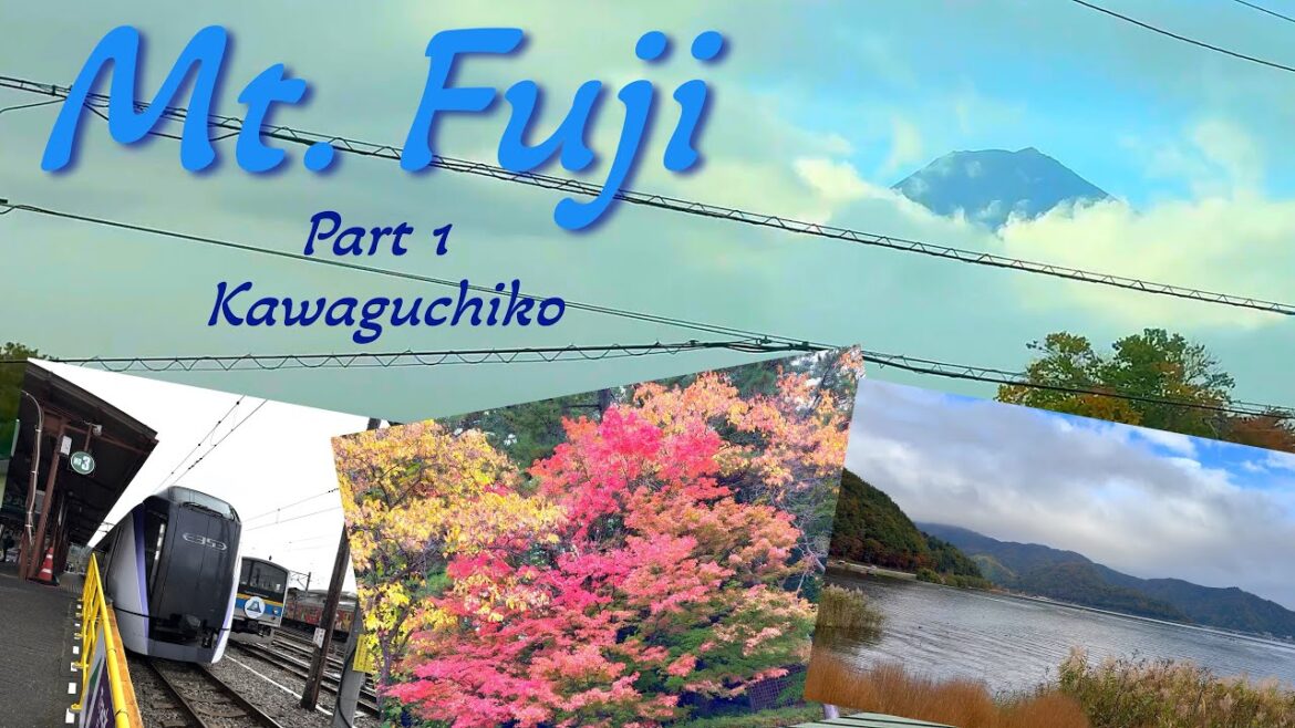 [Japan Trip 2024] Mt. Fuji & Kawaguchiko, Shy Fuji hiding behind thick clouds, 富士山, 河口湖