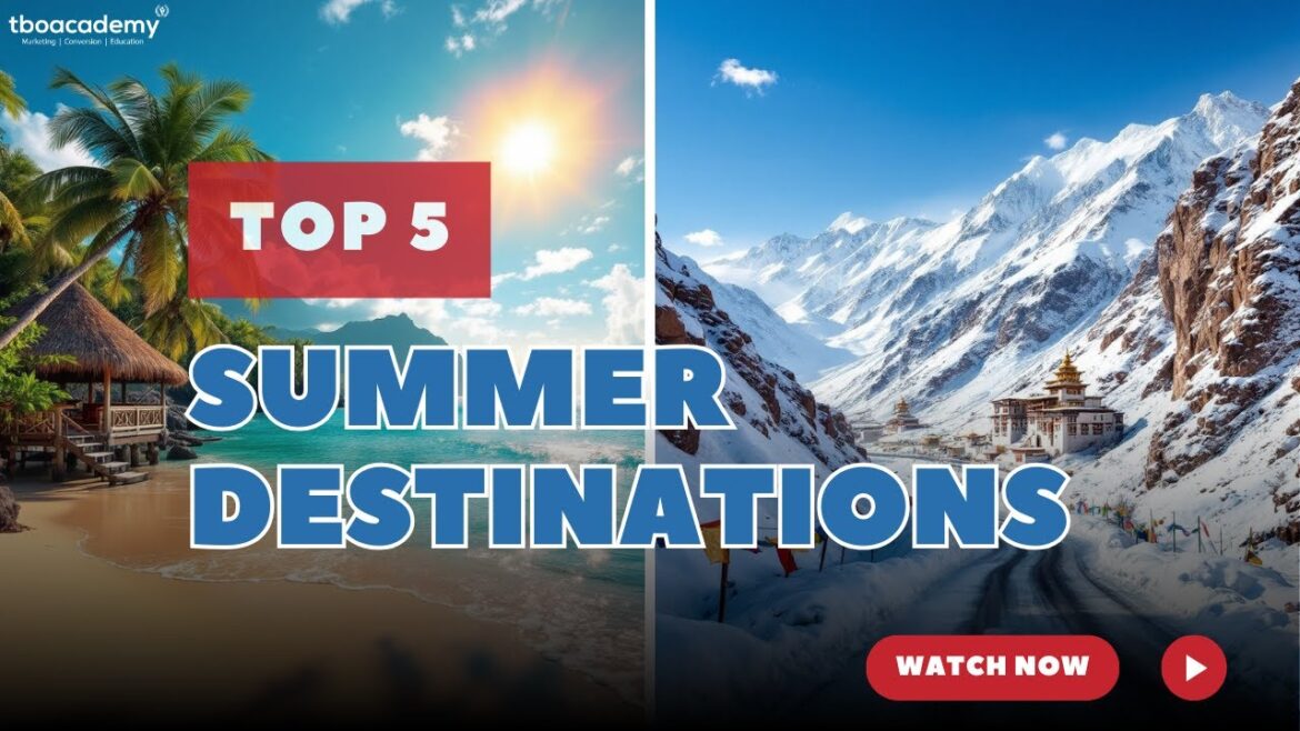 Top 5 Places To Visit in Summer 2025 ( with bonus tips) Top 5 Places To Visit in Summer 2025 ( with bonus tips)