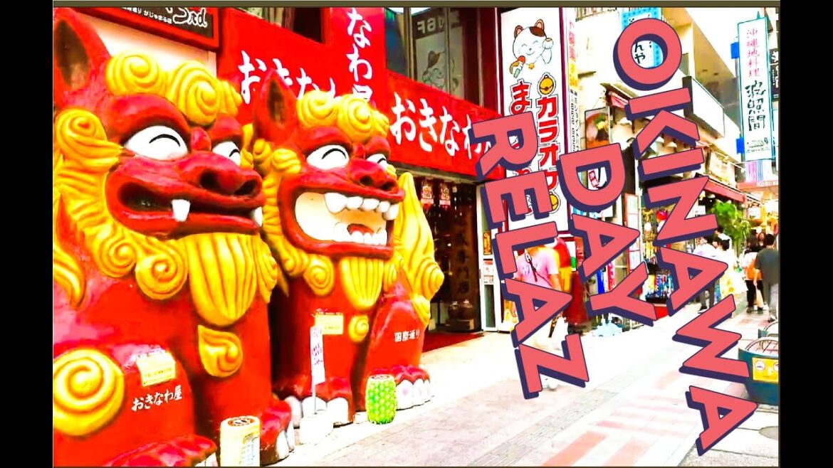 OKINAWA ...JAPAN WALKING TOUR DAY AND RELAXZZ