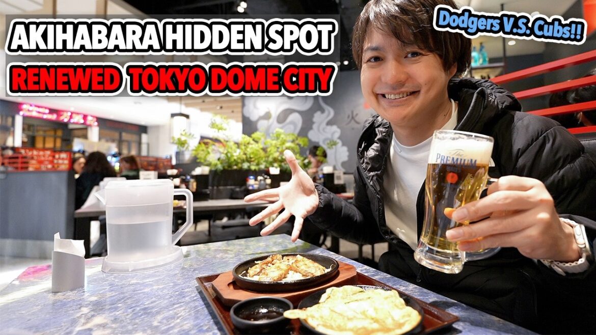Local Tokyo Tour! Ueno Sakura Festival, Akihabara Hidden Spots & New Tokyo Dome City Ep.558