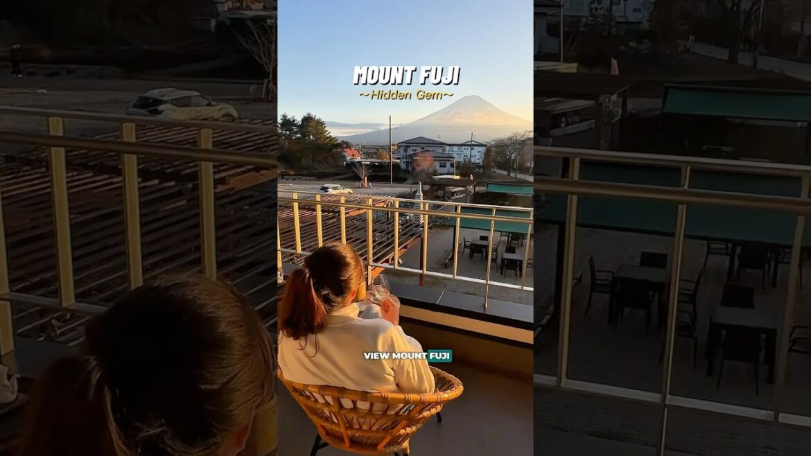 Save this Mount Fuji view 😍 #mountfuji #japan #japantravel #mtfuji