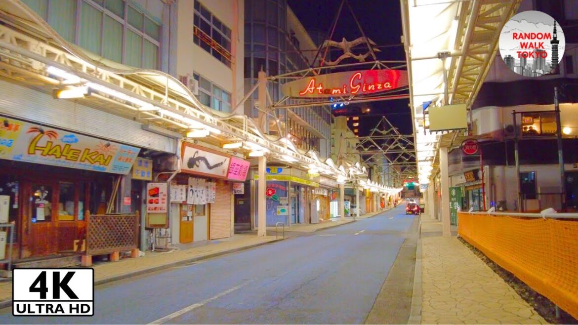 Atami Night Walk Tour, Retro Street of Hot Spring and History – 4K/ULTRA HDR, Must Visit in Japan Atami Night Walk Tour, Retro Street of Hot Spring and History - 4K/ULTRA HDR, Must Visit in Japan