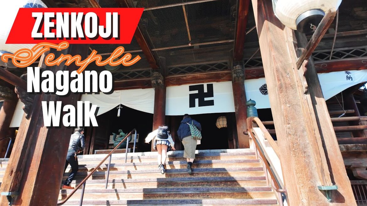 Exploring the Route from Nagano Station to Zenkoji Temple