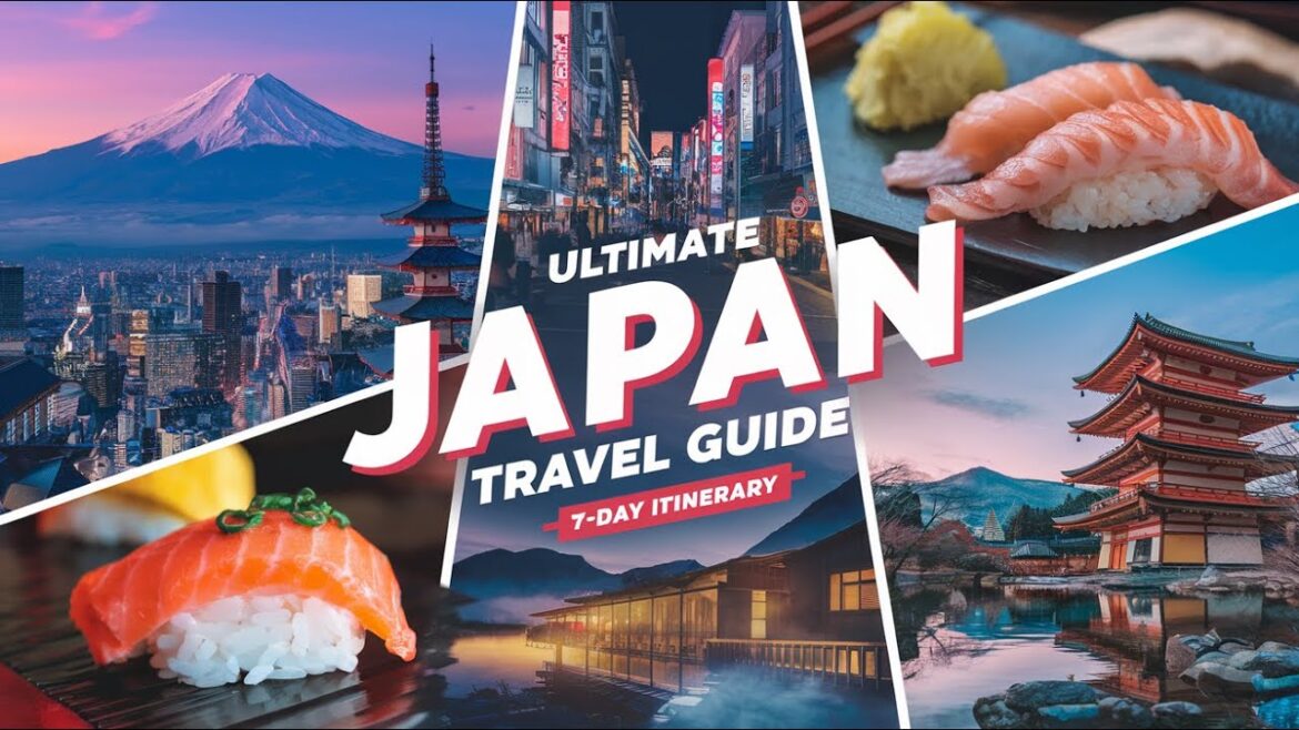 Ultimate Japan Travel Guide: 7-Day Itinerary for Culture, Food & Adventure / How To See Japan Ultimate Japan Travel Guide: 7-Day Itinerary for Culture, Food & Adventure / How To See Japan