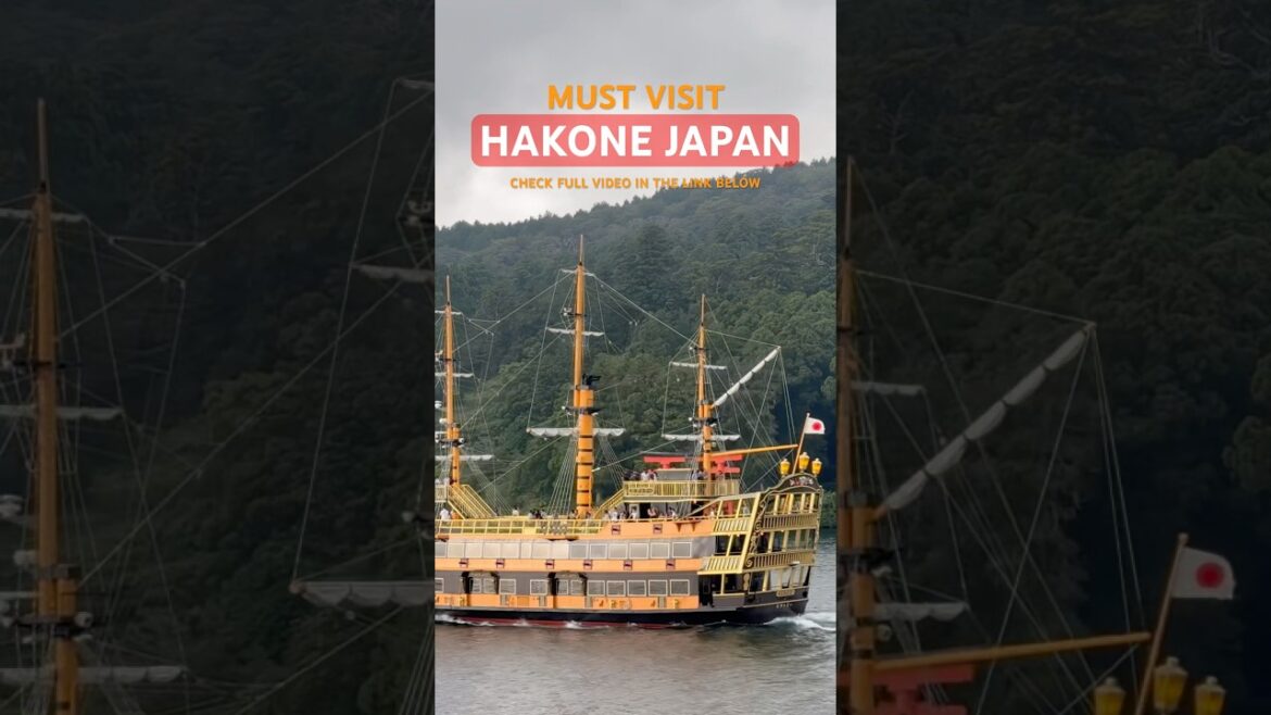 Hakone Lake | Ashinoko Lake | Kanagawa | Japan #shorts