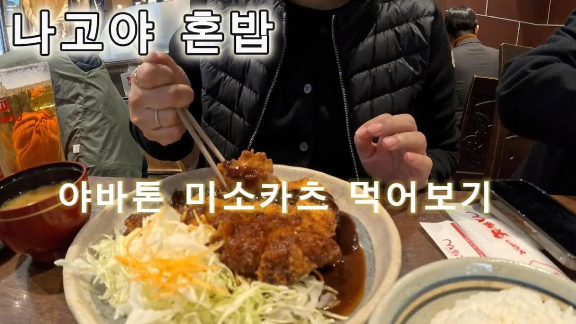 나고야 여행 - 나고야 야바톤 미소카츠, 나고야 맛집여행, 나고야 혼밥여행, Yabaton Misokatsu, Nagoya gourmet trip, Nagoya solo trip