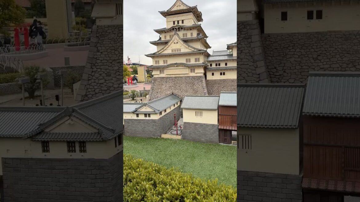 The Greatest Castle of Japan, The Himeji Castle in Miniland, not in Hyogo. #japan #nagoya #travel