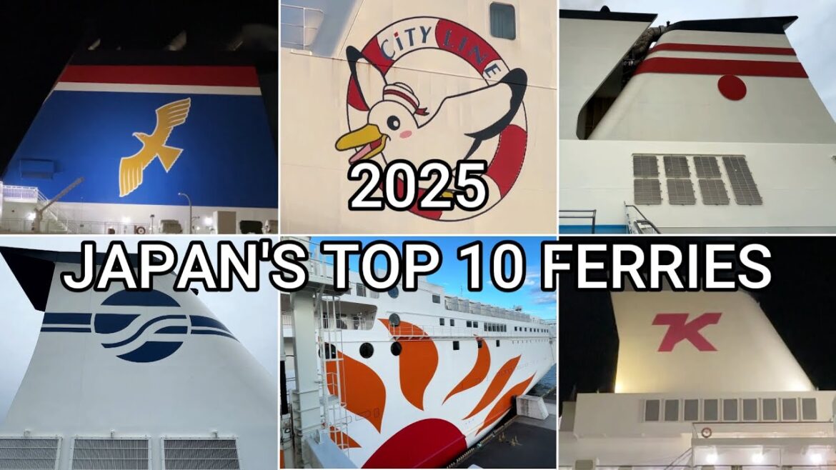 【2025年度版】日本のフェリーTOP10 今年最高の船旅は？