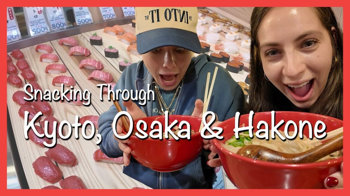 EVERYTHING WE ATE IN KYOTO, OSAKA & HAKONE, JAPAN