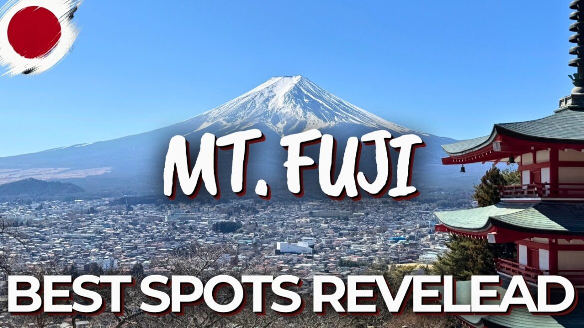 Mount Fuji, Japan – The Perfect Journey Through Lakes & Villages
