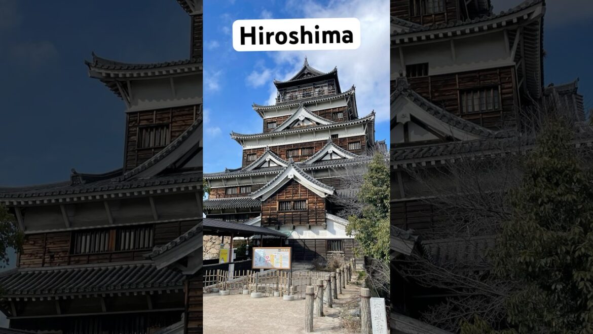 Hiroshima, Japan. Sad history giving goosebumps when visiting this city