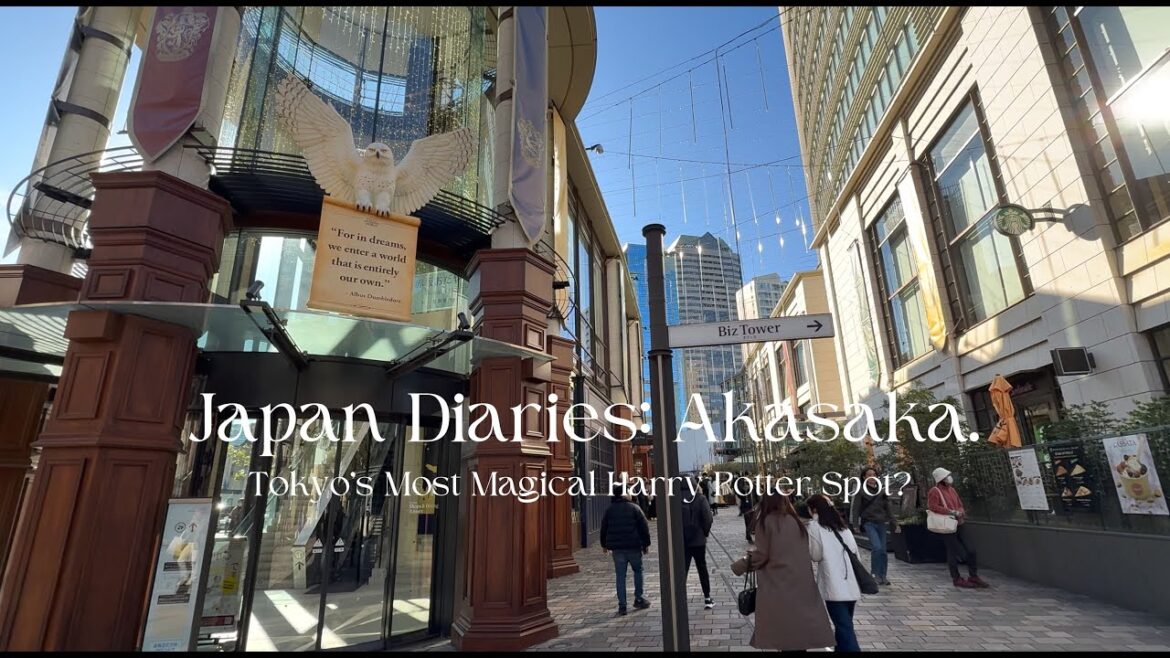 JAPAN DIARIES | Exploring Akasaka: Tokyo’s Most Magical Harry Potter Spot? JAPAN DIARIES | Exploring Akasaka: Tokyo's Most Magical Harry Potter Spot?
