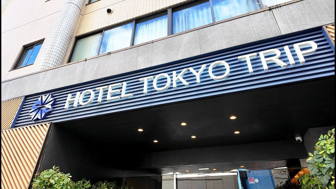 1 Min from Yamanote Line in Japan! 🚉 Hidden Tokyo Hotel + 24h Soba & Teppanyaki 🍜 | HOTEL TOKYO TRIP