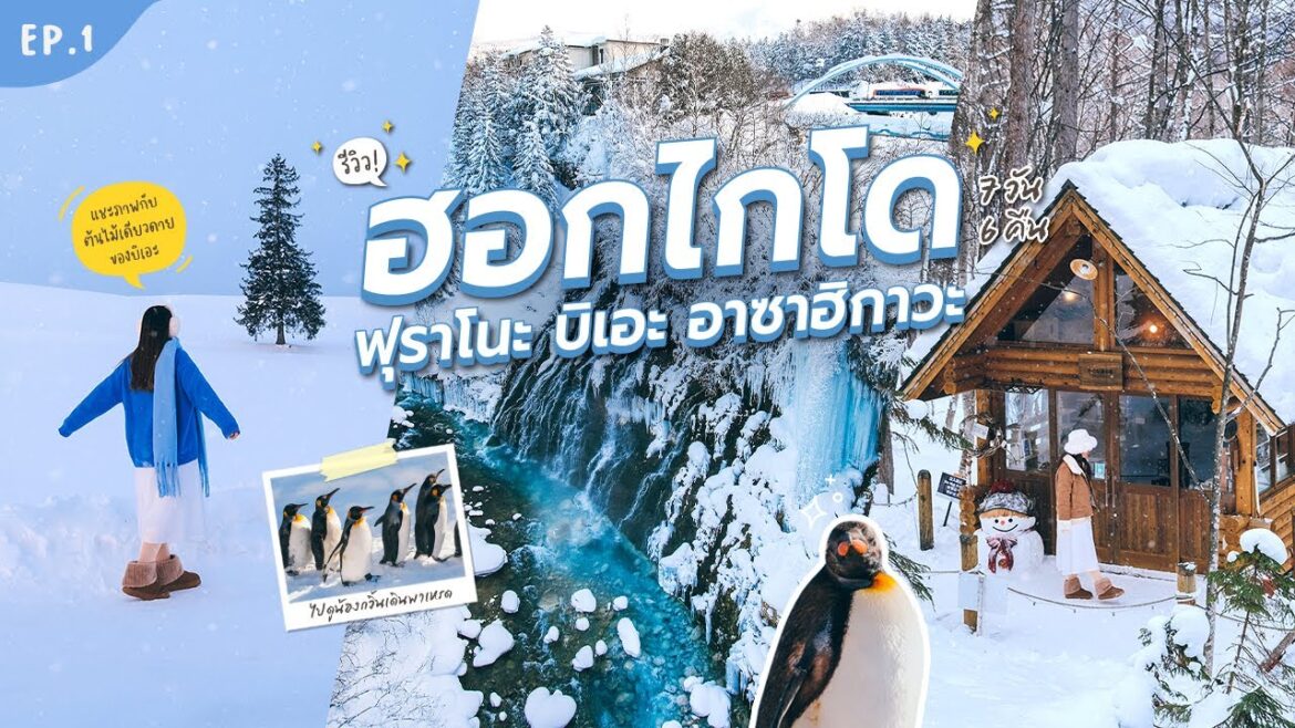 เที่ยวฮอกไกโดหน้าหนาว 7 วัน 6 คืน EP.1 ฟุราโนะ บิเอะ อาซาฮิกาวะ | Vlog เที่ยวญี่ปุ่น เที่ยวฮอกไกโดหน้าหนาว 7 วัน 6 คืน EP.1 ฟุราโนะ บิเอะ อาซาฮิกาวะ | Vlog เที่ยวญี่ปุ่น