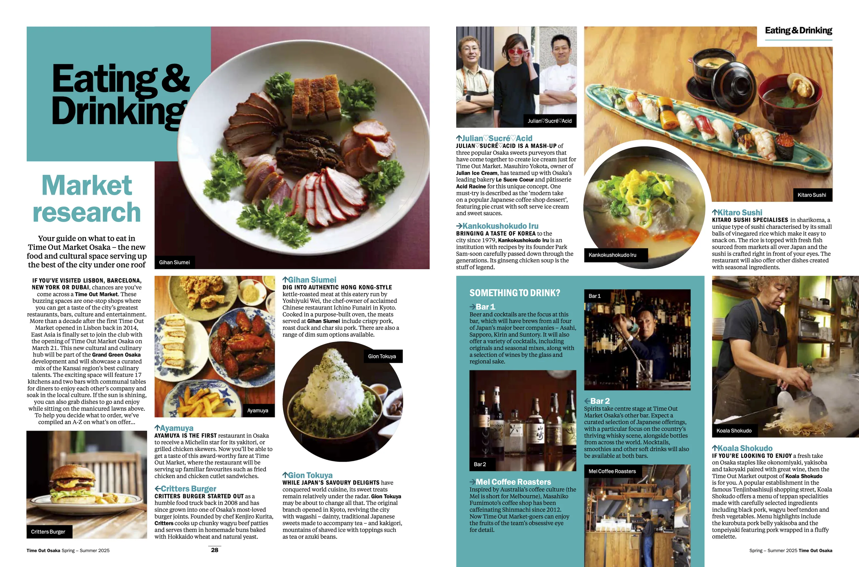 Time Out Osaka launch issue – Eating & Drinking